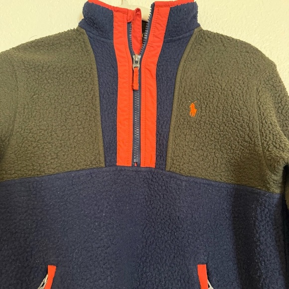 Polo Ralph Lauren Colour-Blocked Fleece Pullover - Picture 11 of 11